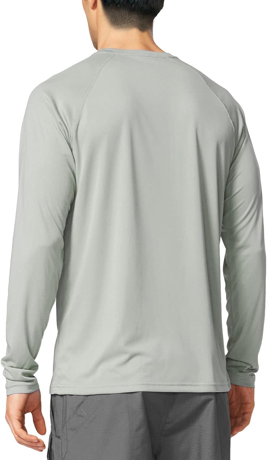 Men Swimming Shirts Short Sleeve UPF 50 Quick Dry Sun Protection Rash Guard Shirts for Fishing Running
